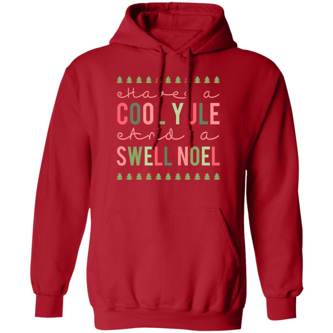 Have a Cool Yule and a Swell Noel Retro Christmas Hoodie