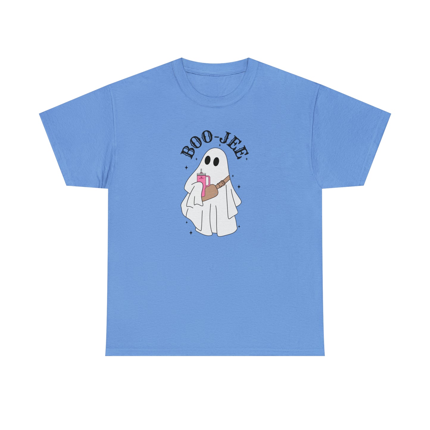 Boo-Jee Ghost Halloween Graphic Cotton T-Shirt