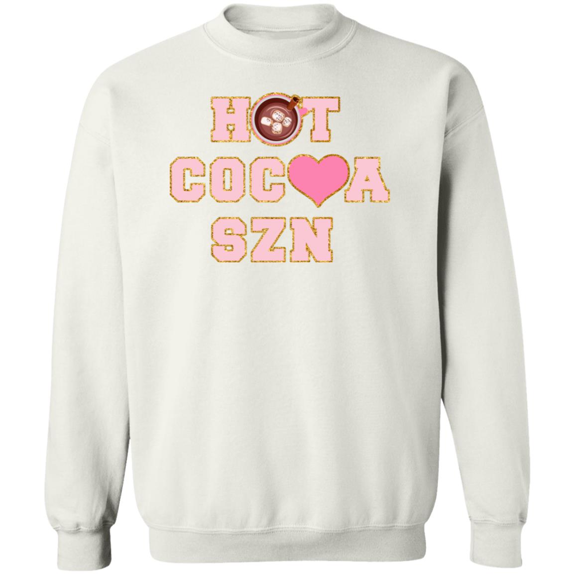 Hot Cocoa Season Cute Winter Christmas Crewneck Sweatshirt