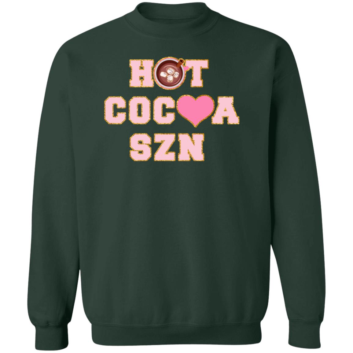 Hot Cocoa Season Cute Winter Christmas Crewneck Sweatshirt