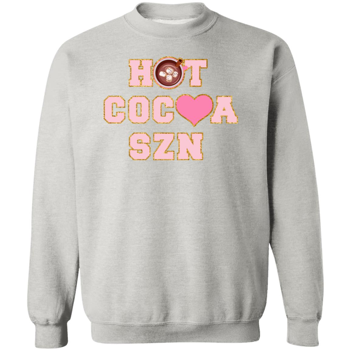 Hot Cocoa Season Cute Winter Christmas Crewneck Sweatshirt