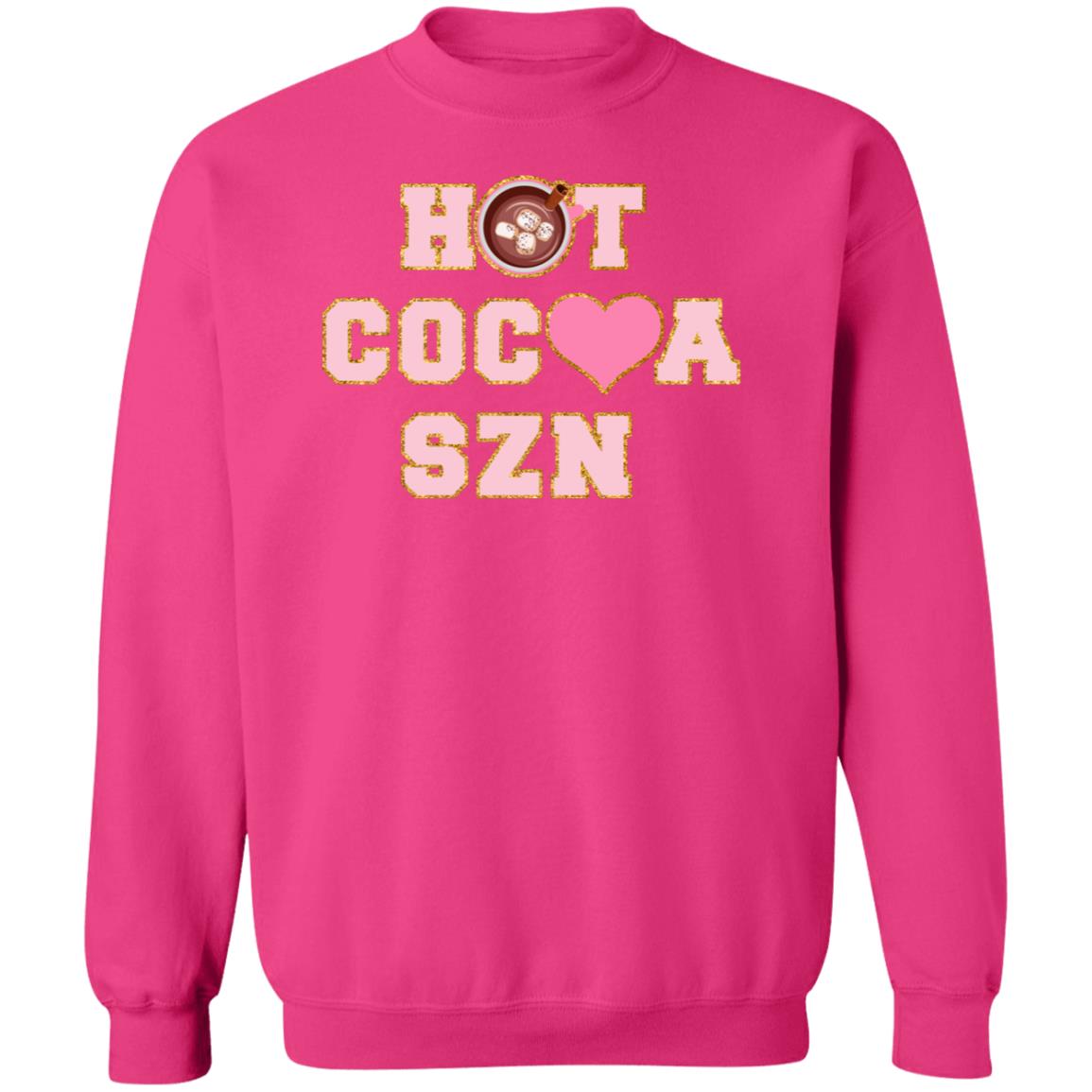 Hot Cocoa Season Cute Winter Christmas Crewneck Sweatshirt