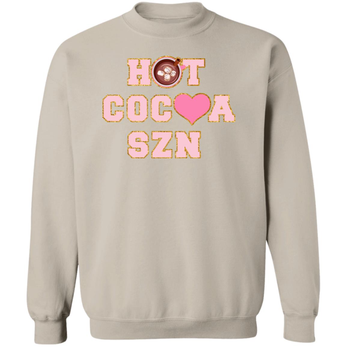 Hot Cocoa Season Cute Winter Christmas Crewneck Sweatshirt