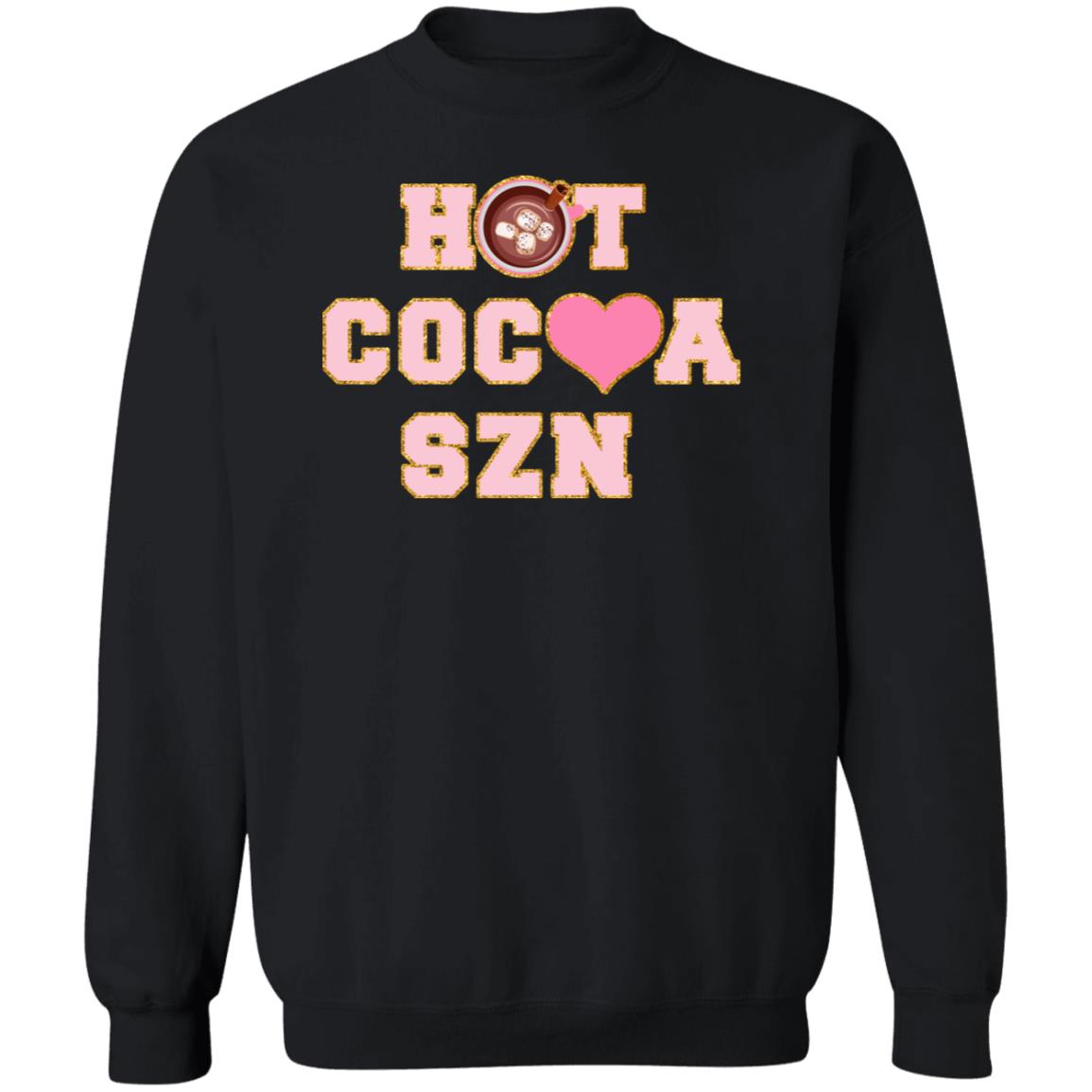 Hot Cocoa Season Cute Winter Christmas Crewneck Sweatshirt