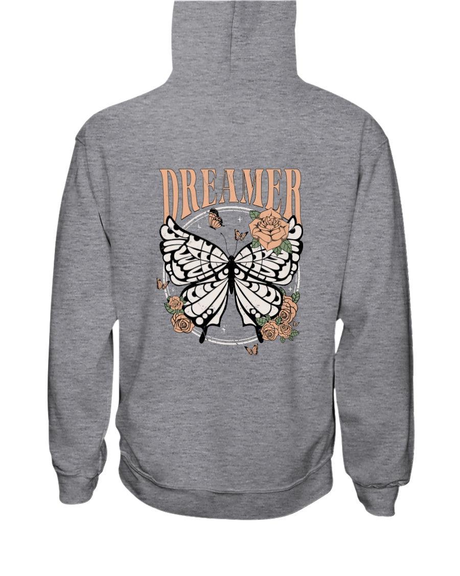 Dreamer Butterfly Retro Hoodie