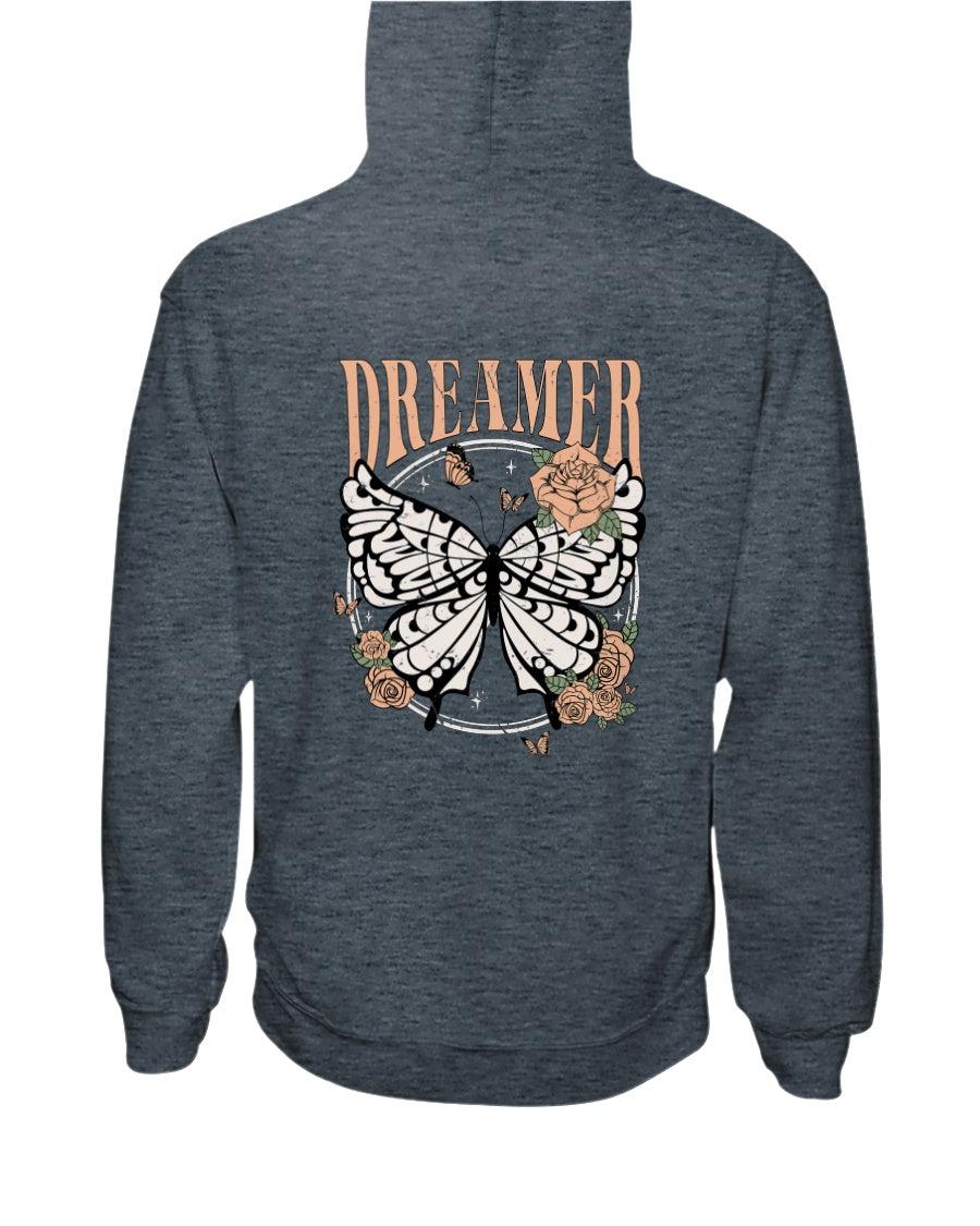 Dreamer Butterfly Retro Hoodie