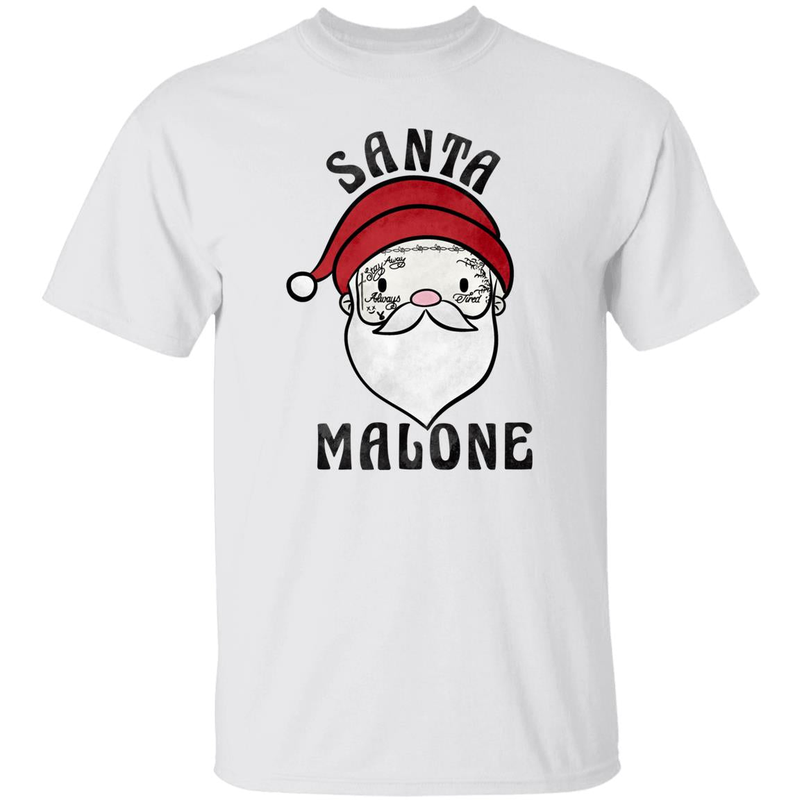 Santa Malone Funny Christmas T-Shirt