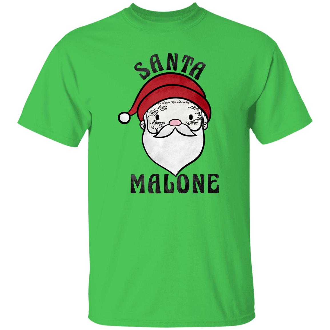 Santa Malone Funny Christmas T-Shirt