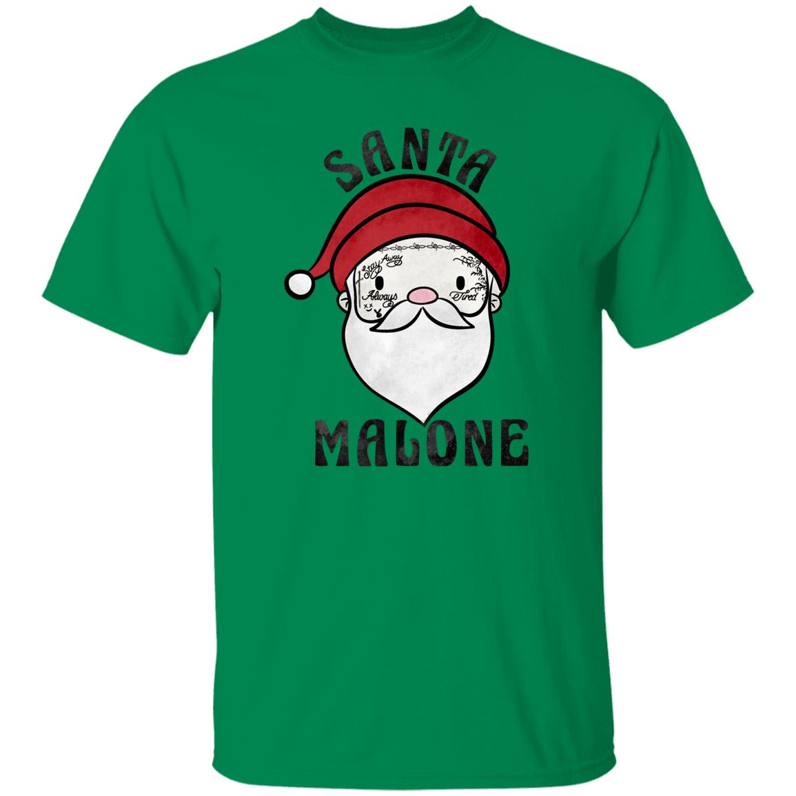 Santa Malone Funny Christmas T-Shirt