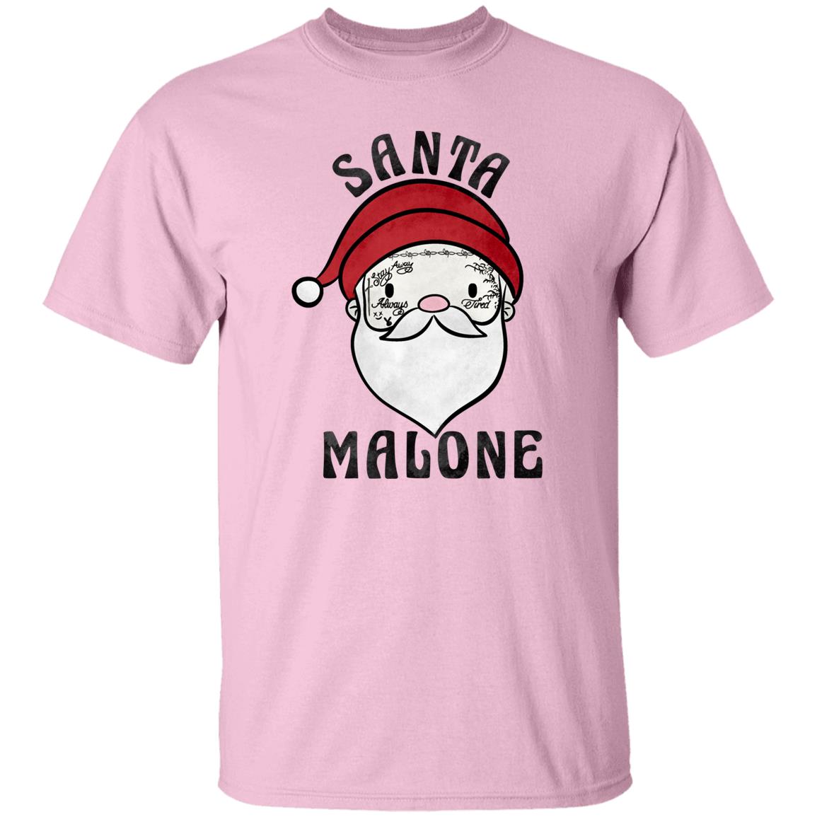Santa Malone Funny Christmas T-Shirt