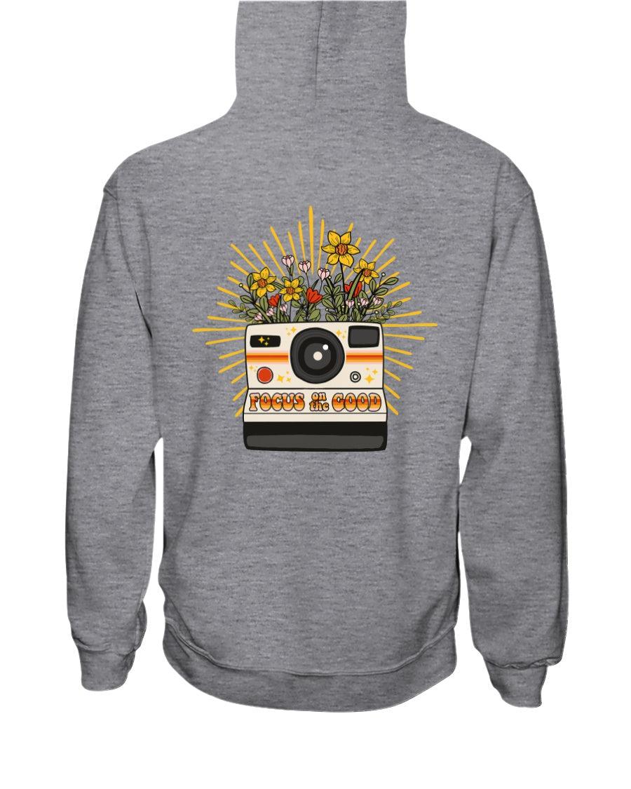 Focus on the Good Retro Camera Hoodie