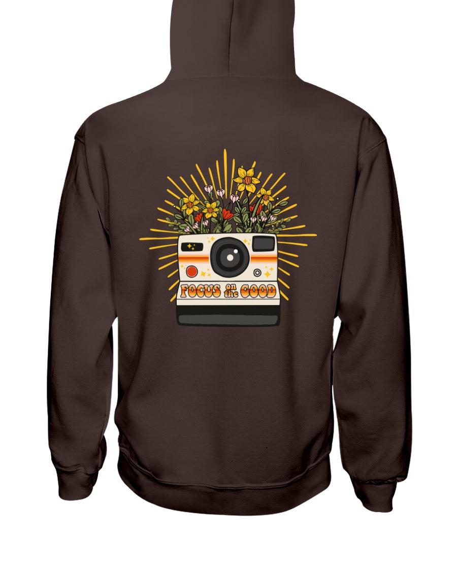 Focus on the Good Retro Camera Hoodie