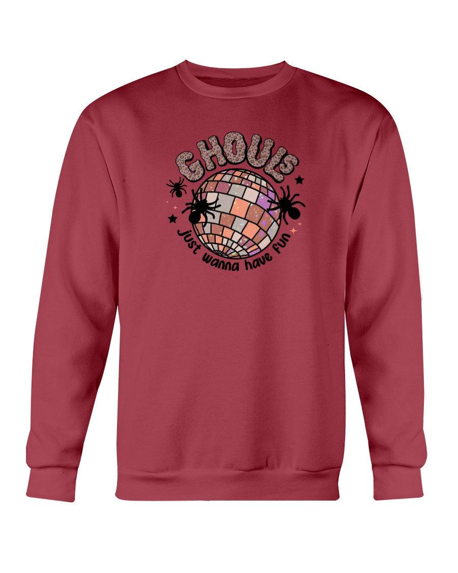 Ghouls Just Wanna Have Fun Halloween Crewneck Sweatshirt