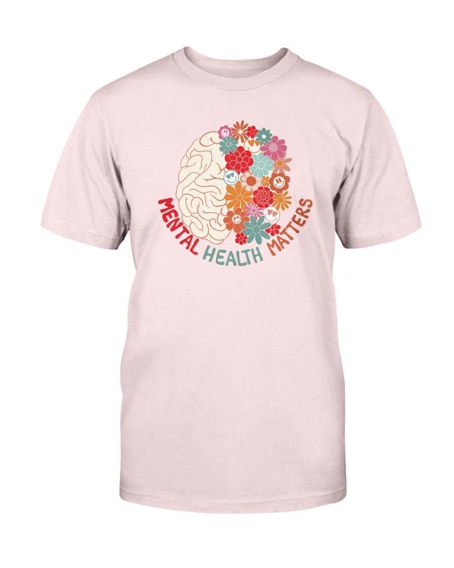 Mental Health Matters Cute Retro T-Shirt