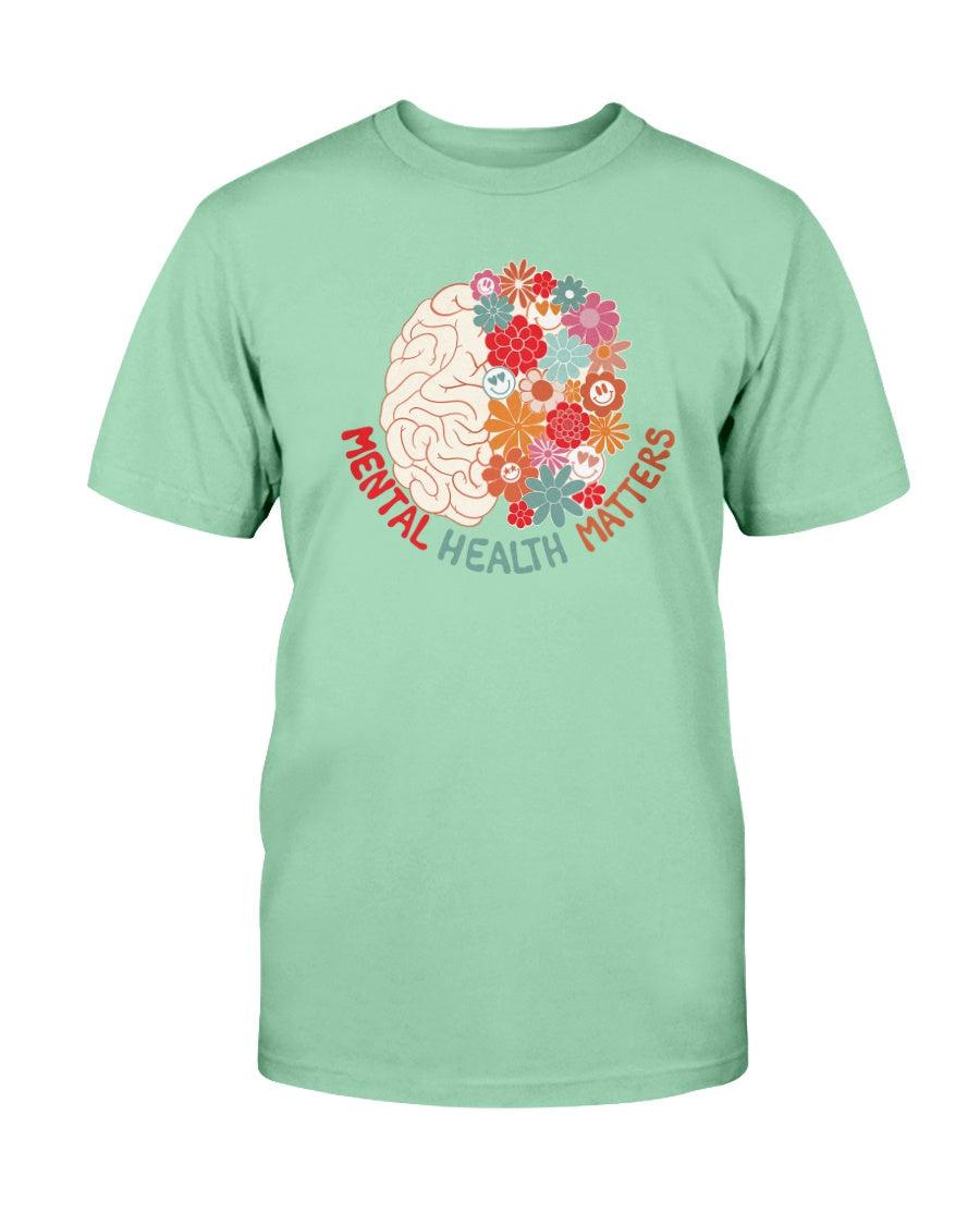 Mental Health Matters Cute Retro T-Shirt