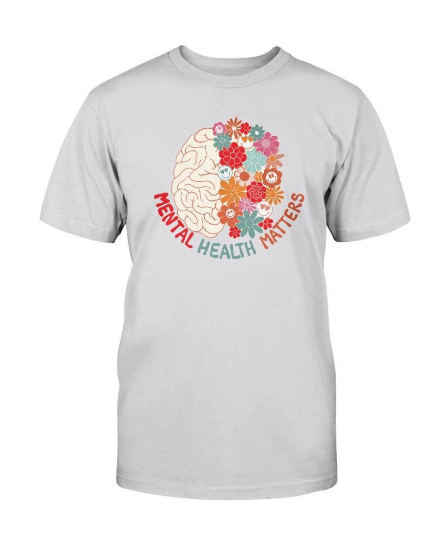 Mental Health Matters Cute Retro T-Shirt