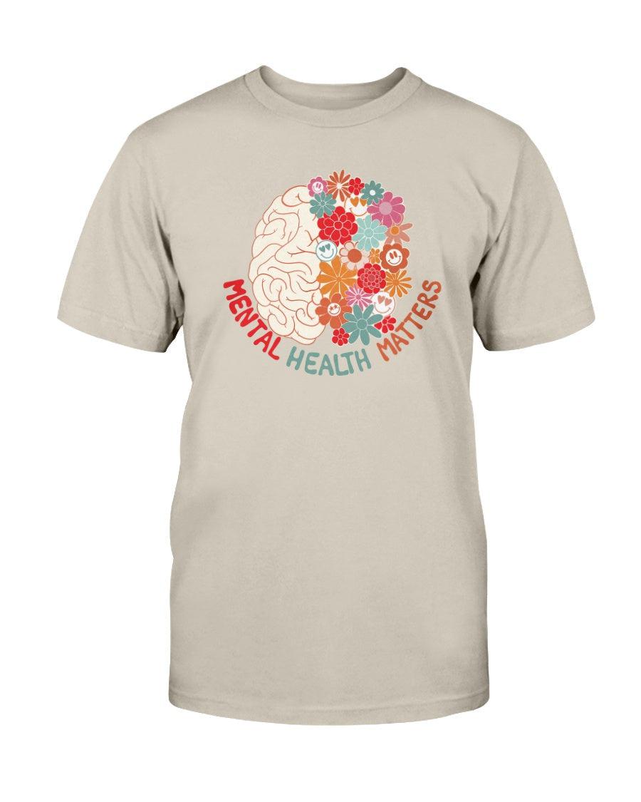 Mental Health Matters Cute Retro T-Shirt