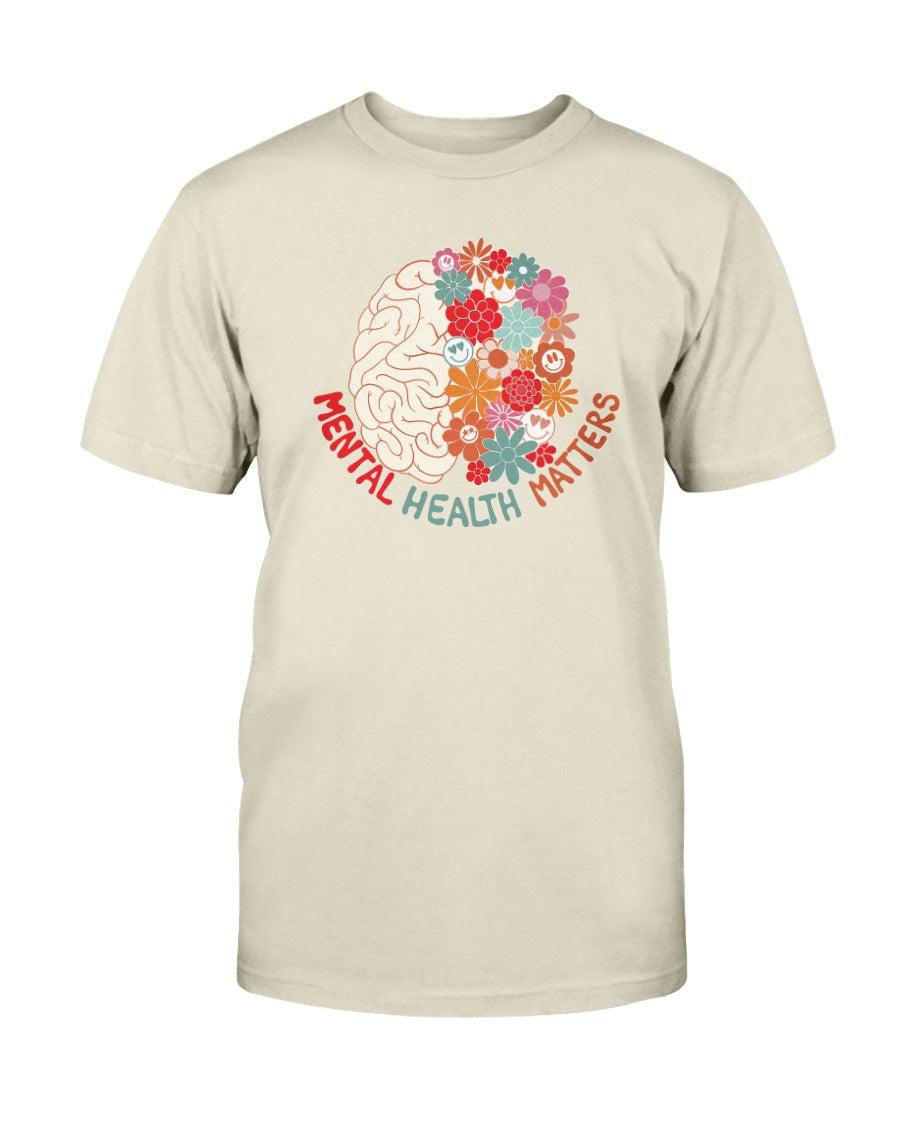 Mental Health Matters Cute Retro T-Shirt