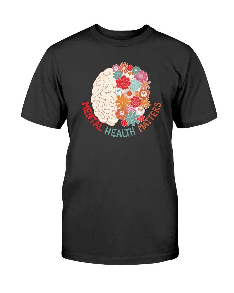 Mental Health Matters Cute Retro T-Shirt