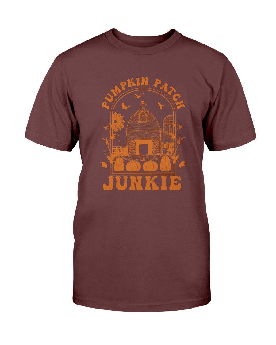 Pumpkin Patch Junkie Retro T-Shirt