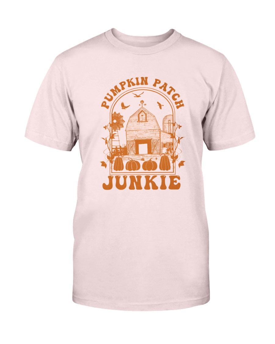 Pumpkin Patch Junkie Retro T-Shirt