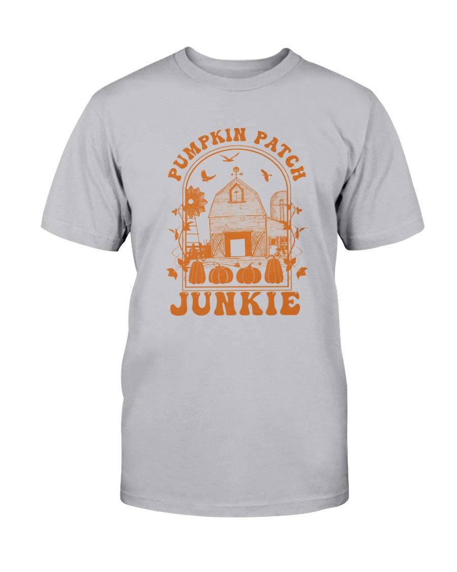 Pumpkin Patch Junkie Retro T-Shirt