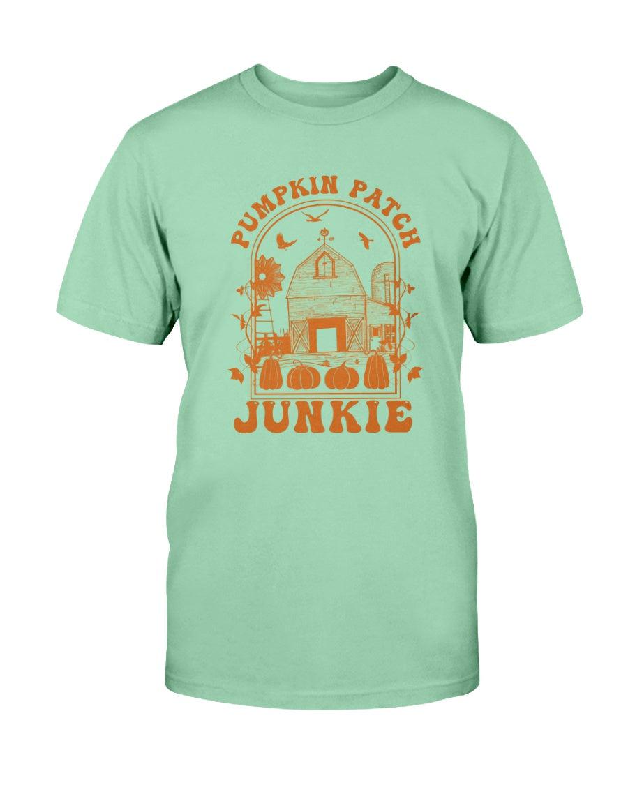 Pumpkin Patch Junkie Retro T-Shirt