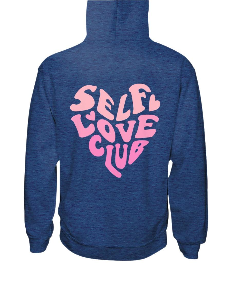 Self Love Club in Heart Retro Hoodie